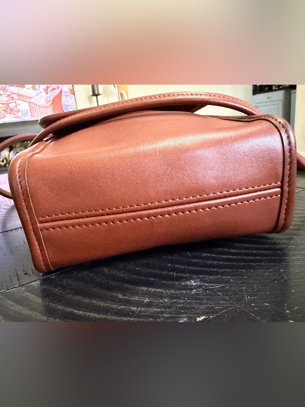 Vintage Coach Scooter 9893 in British tan circa 1996 - Picture 6 of 8